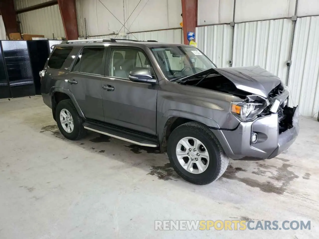 4 fotografías del automóvil dañado JTEFU5JR7N5263651 TOYOTA 4RUNNER 2022