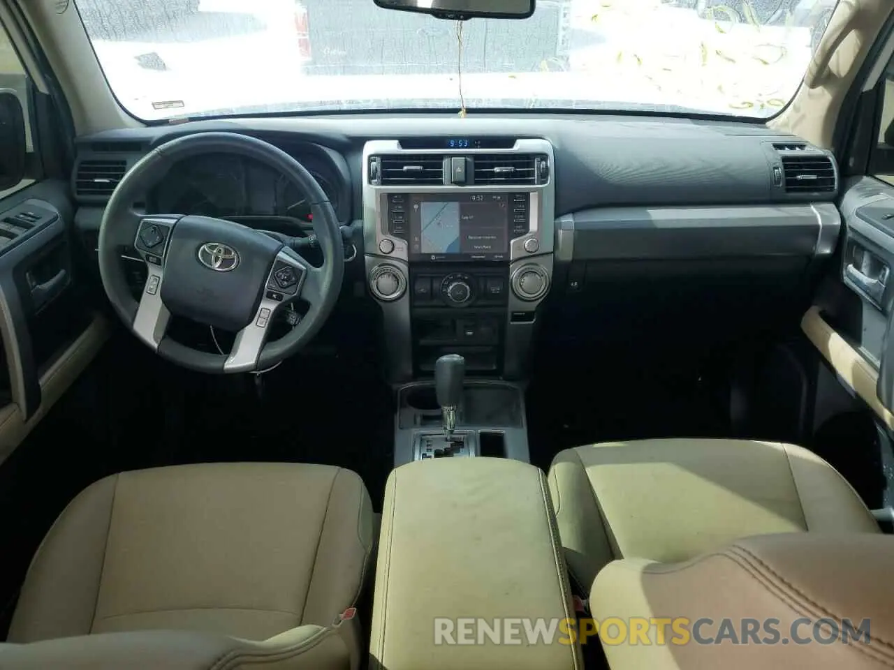 8 fotografías del automóvil dañado JTEFU5JR8N5268051 TOYOTA 4RUNNER 2022