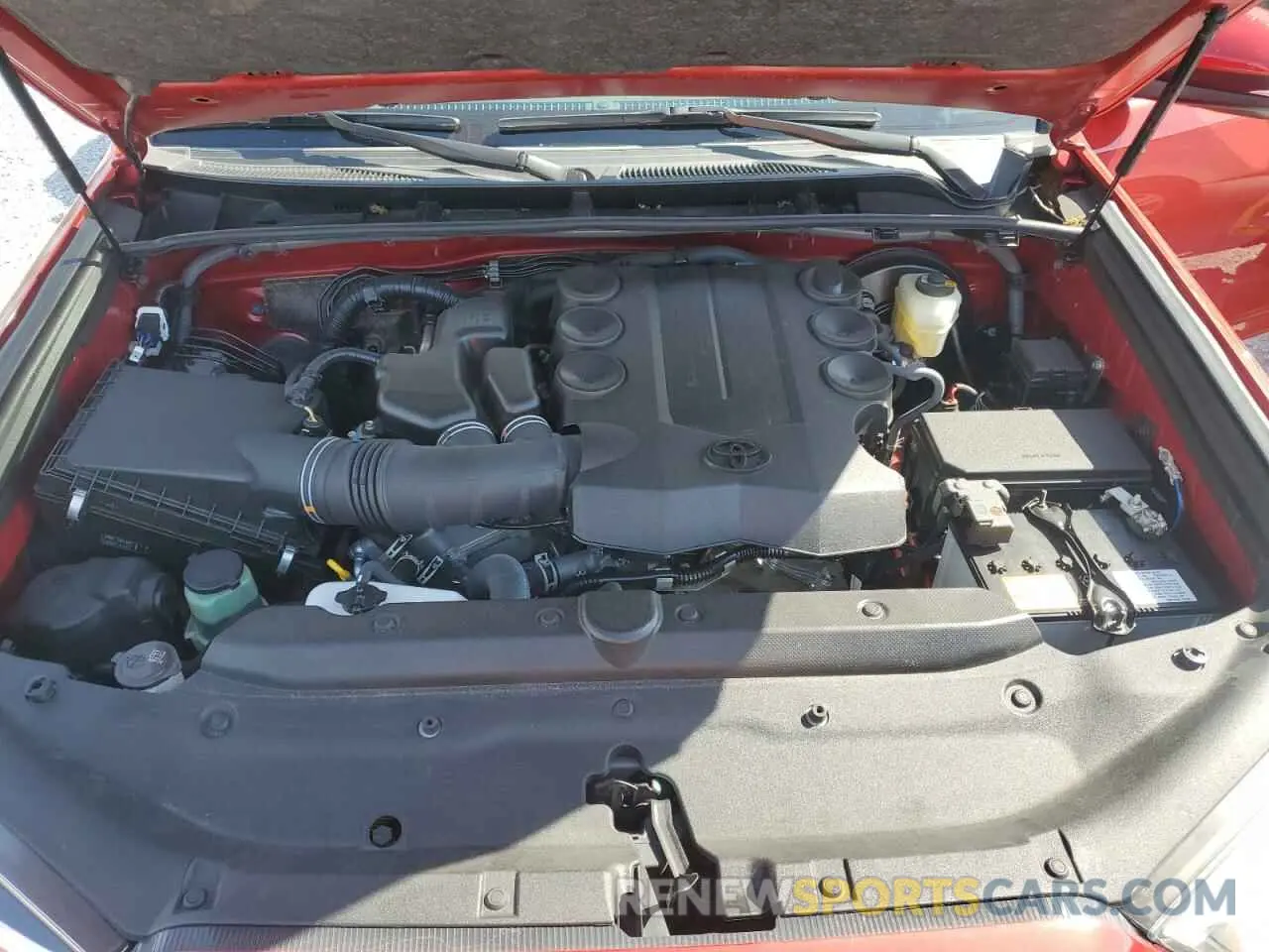 7 fotografías del automóvil dañado JTEFU5JR9N5277857 TOYOTA 4RUNNER 2022
