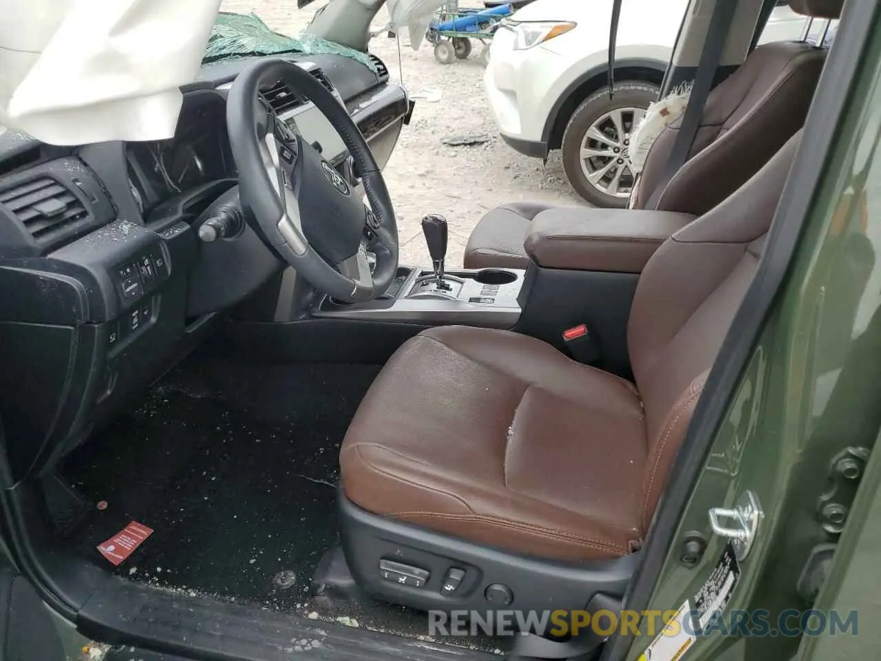 7 fotografías del automóvil dañado JTEKU5JR0N6040165 TOYOTA 4RUNNER 2022