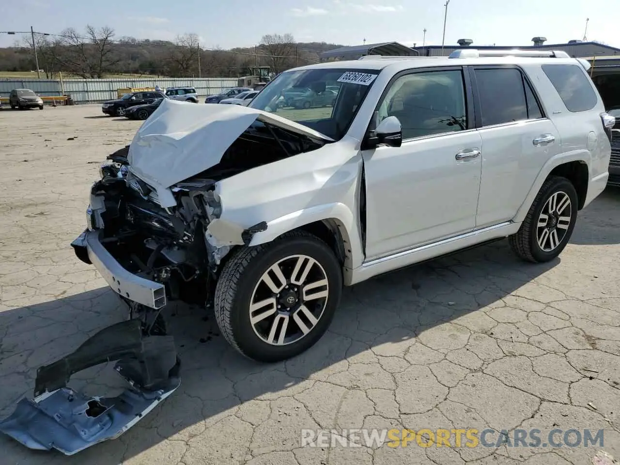 1 fotografías del automóvil dañado JTEKU5JR0N6044653 TOYOTA 4RUNNER 2022