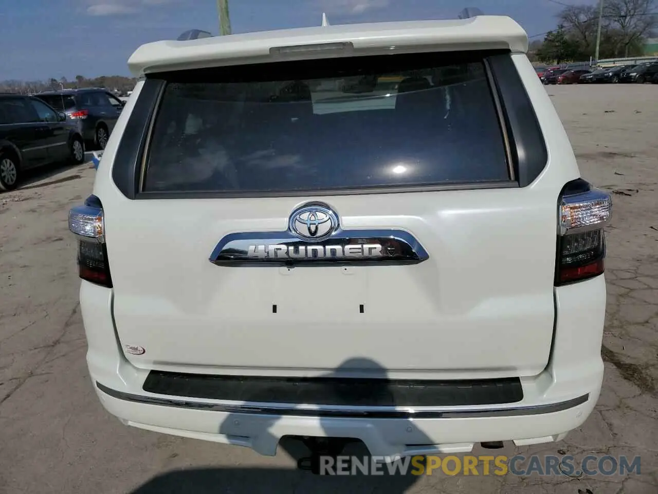6 fotografías del automóvil dañado JTEKU5JR0N6044653 TOYOTA 4RUNNER 2022