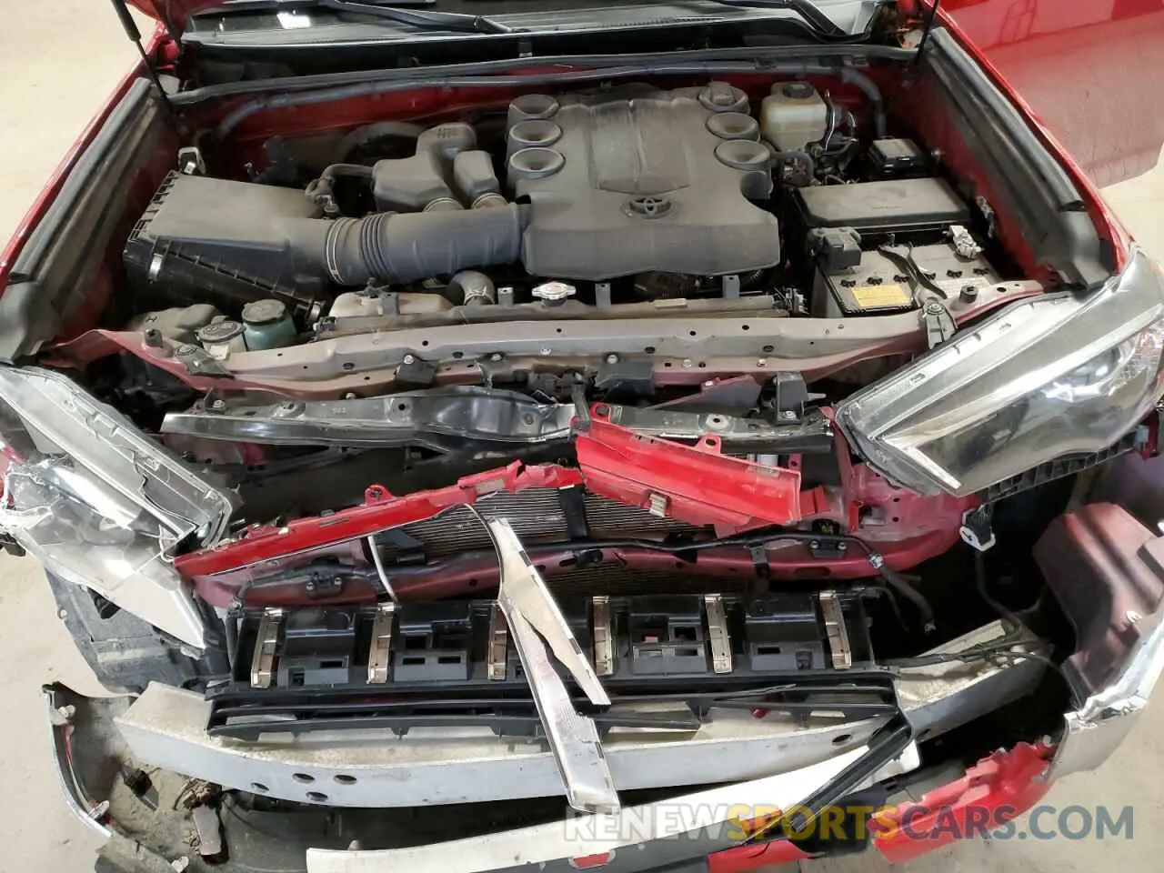 13 fotografías del automóvil dañado JTEKU5JR0N6045348 TOYOTA 4RUNNER 2022