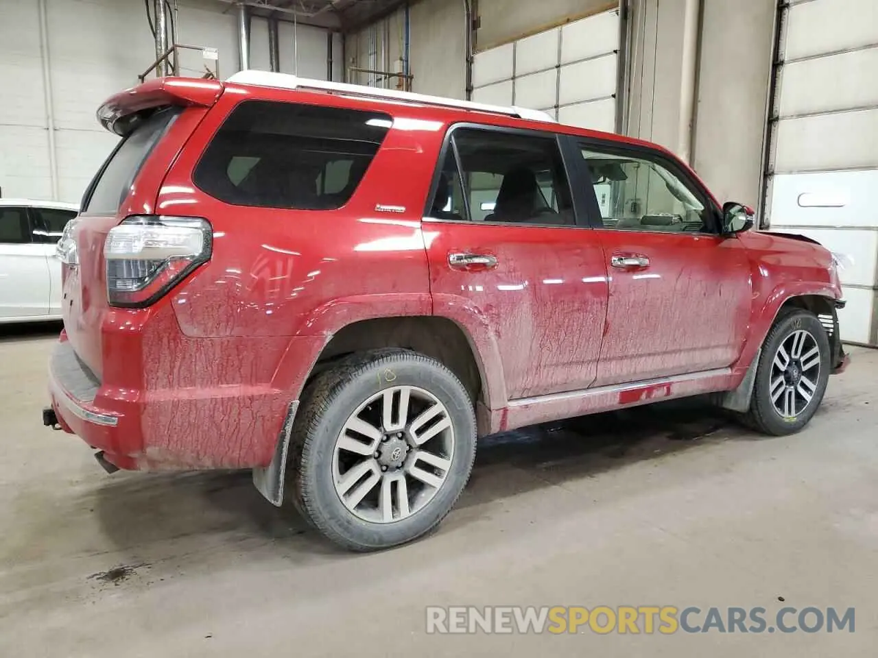 3 fotografías del automóvil dañado JTEKU5JR0N6045348 TOYOTA 4RUNNER 2022