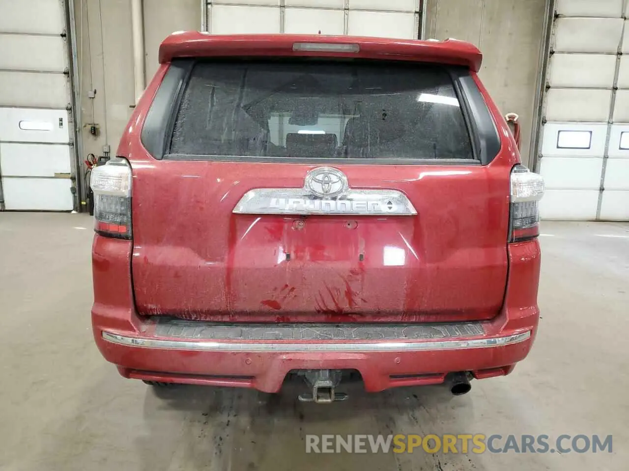 6 fotografías del automóvil dañado JTEKU5JR0N6045348 TOYOTA 4RUNNER 2022