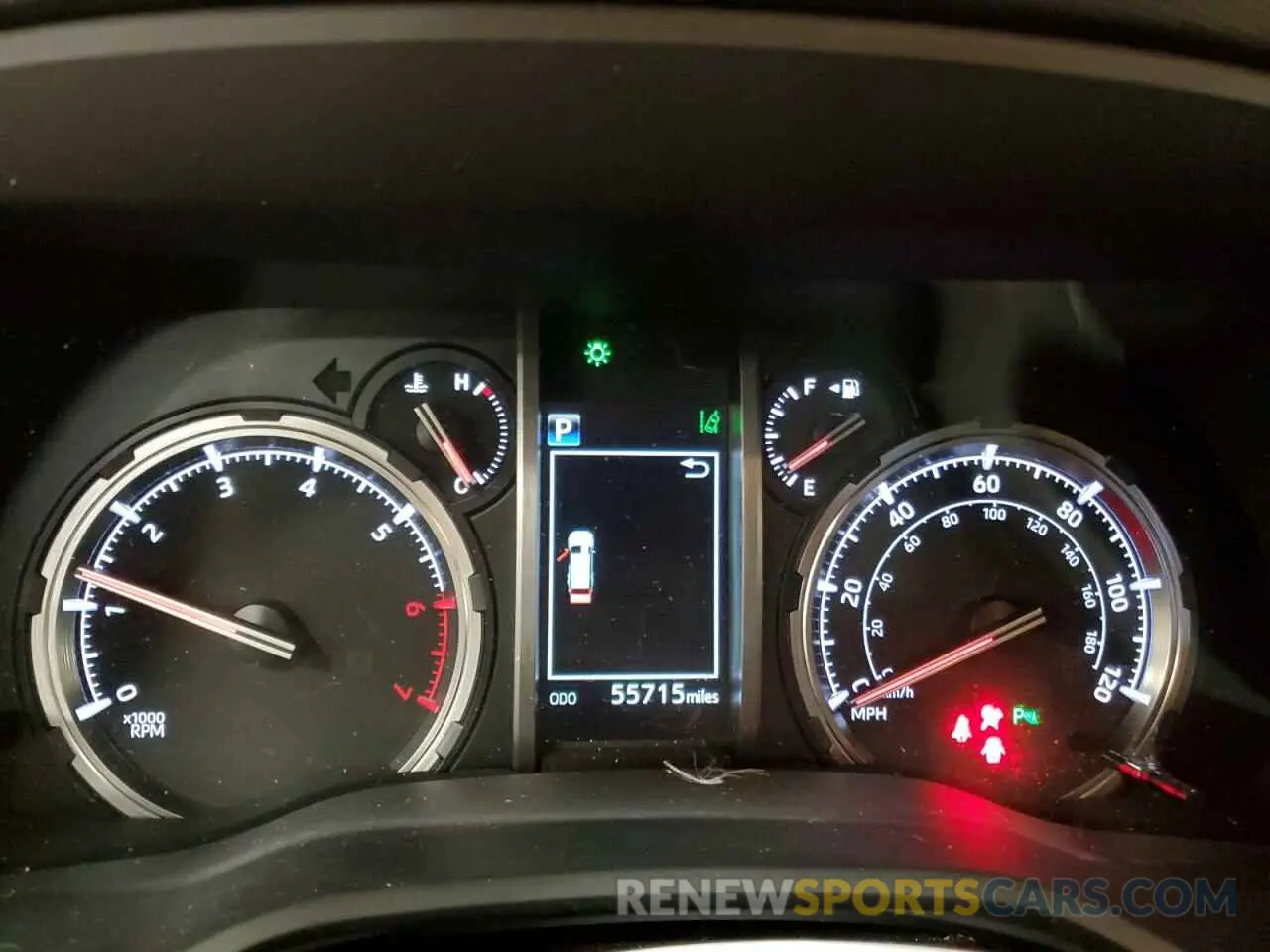 9 fotografías del automóvil dañado JTEKU5JR0N6045348 TOYOTA 4RUNNER 2022