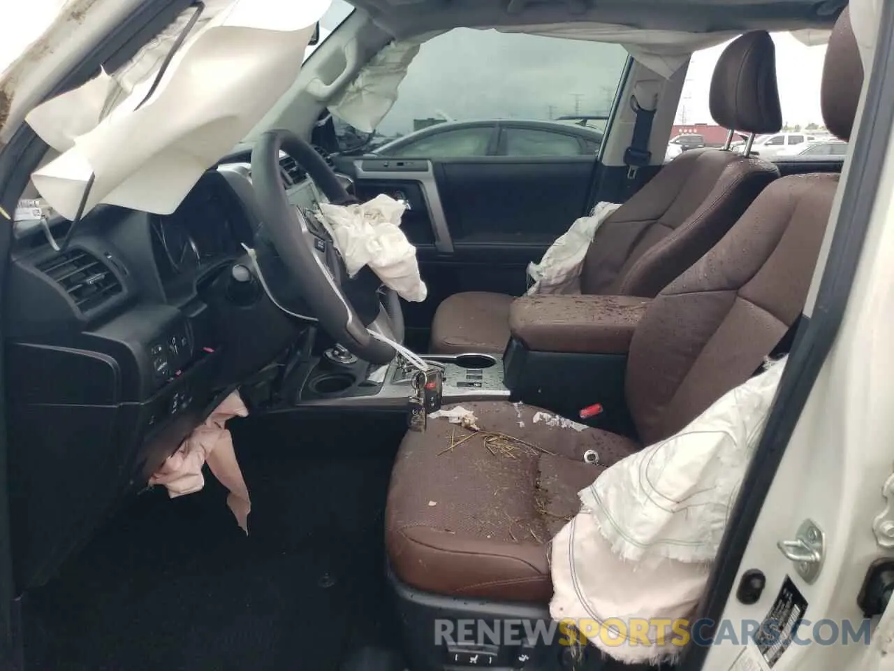 7 fotografías del automóvil dañado JTEKU5JR0N6087129 TOYOTA 4RUNNER 2022