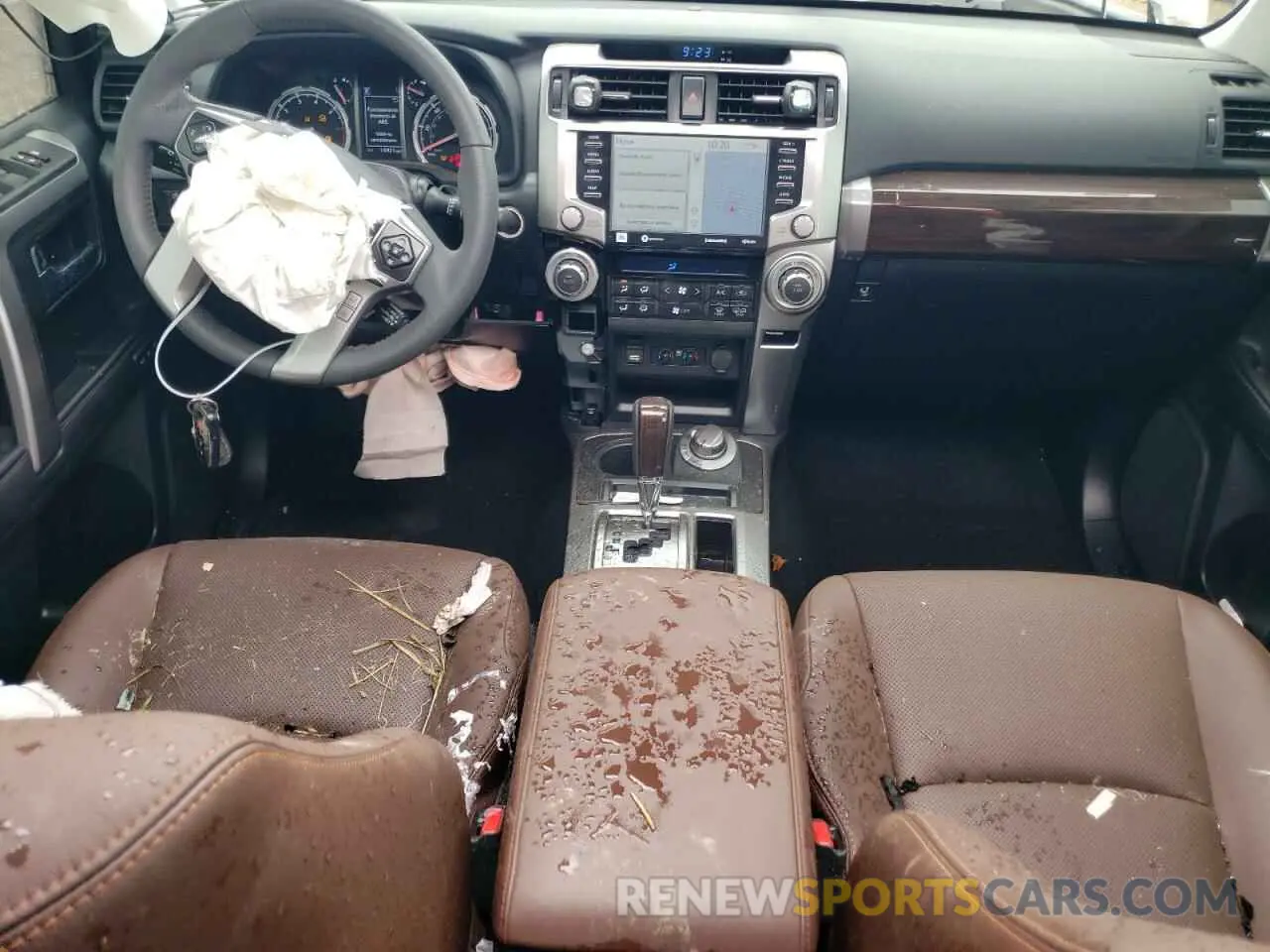 8 fotografías del automóvil dañado JTEKU5JR0N6087129 TOYOTA 4RUNNER 2022