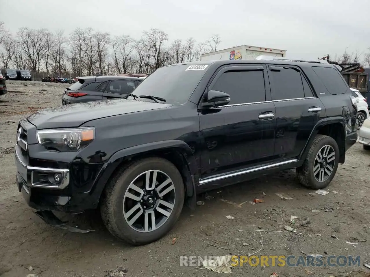 1 fotografías del automóvil dañado JTEKU5JR1N6042118 TOYOTA 4RUNNER 2022