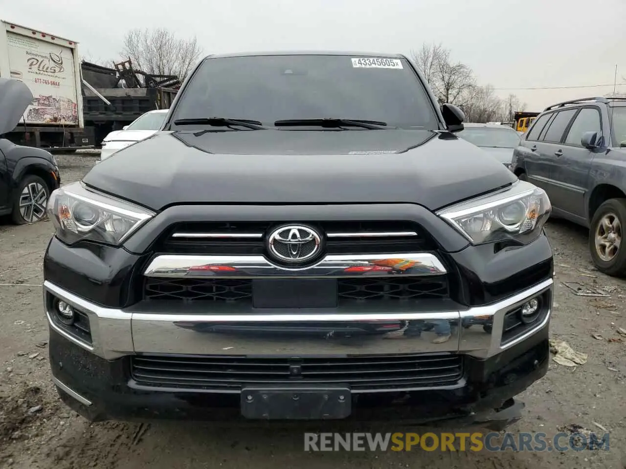 5 fotografías del automóvil dañado JTEKU5JR1N6042118 TOYOTA 4RUNNER 2022