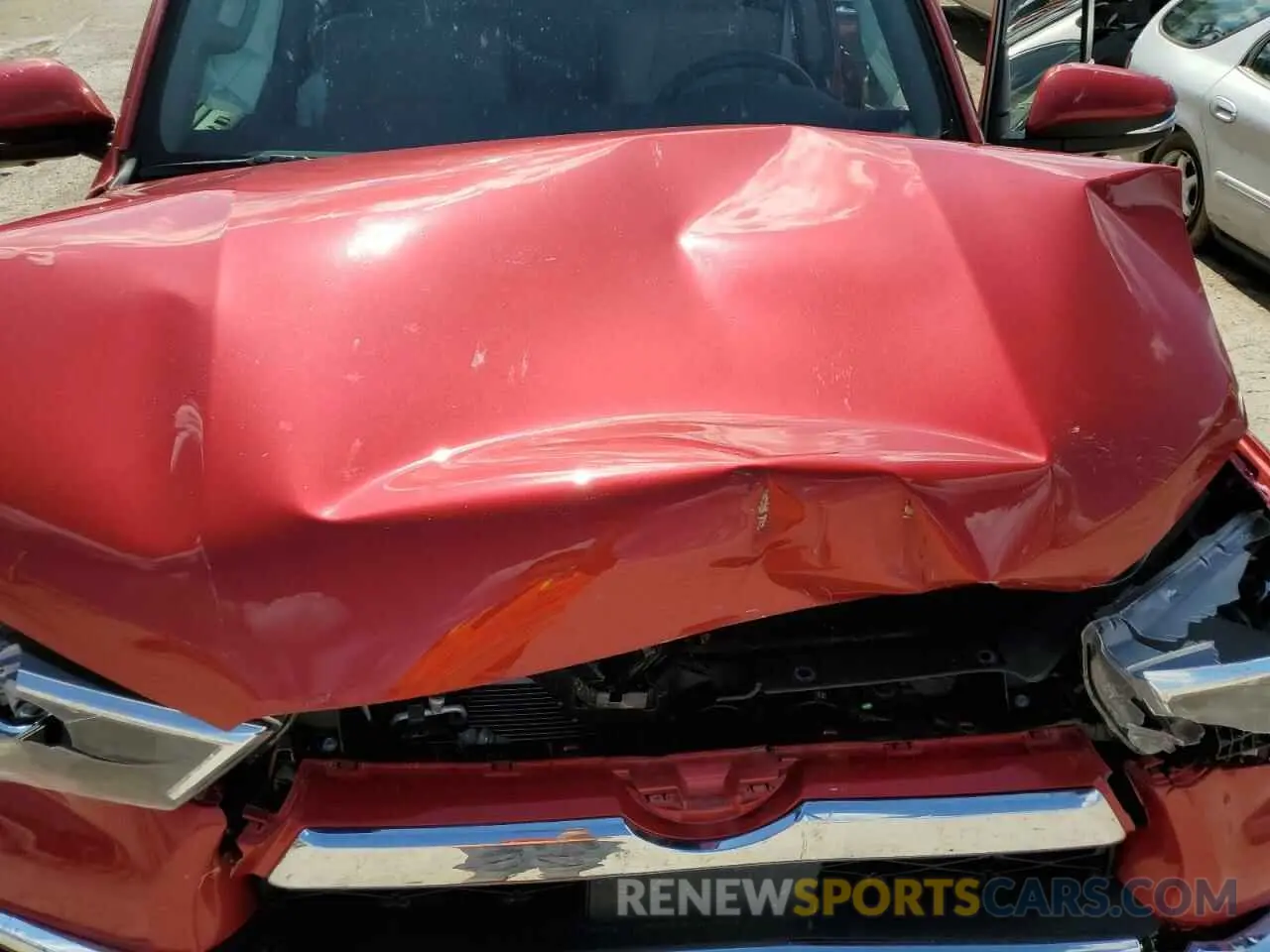 12 fotografías del automóvil dañado JTEKU5JR3N5993331 TOYOTA 4RUNNER 2022