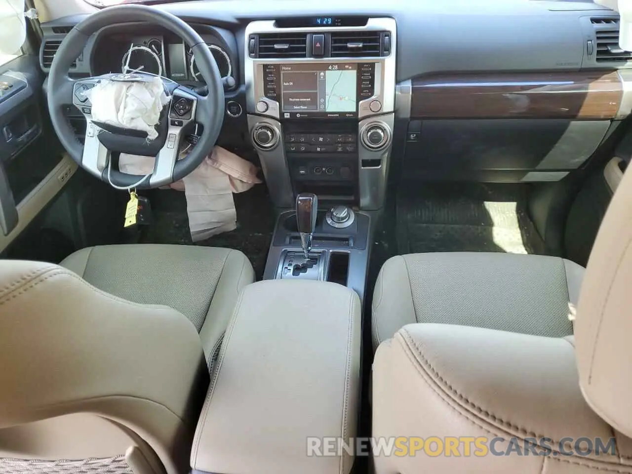 8 fotografías del automóvil dañado JTEKU5JR3N5993331 TOYOTA 4RUNNER 2022