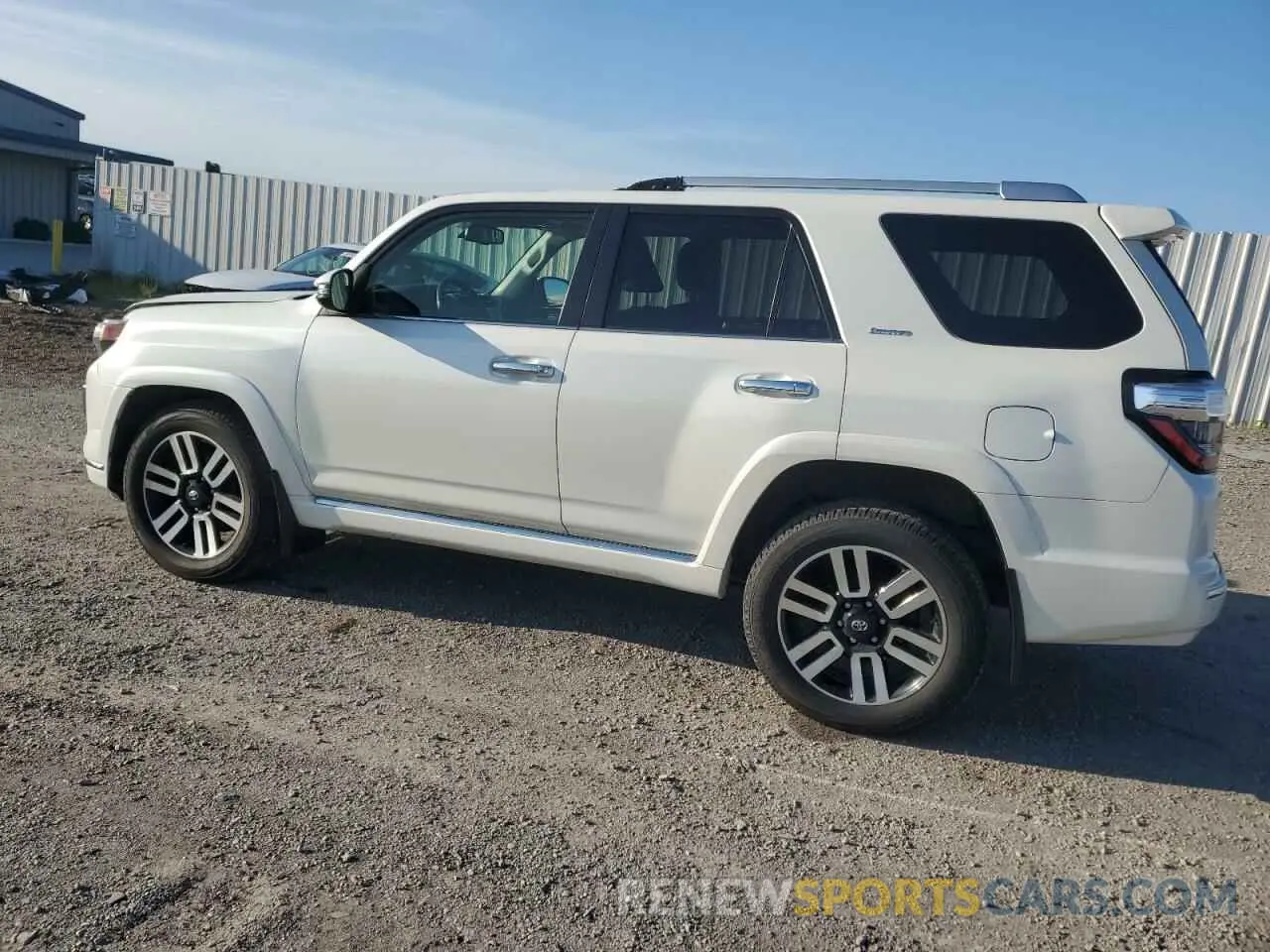 2 fotografías del automóvil dañado JTEKU5JR4N5991460 TOYOTA 4RUNNER 2022