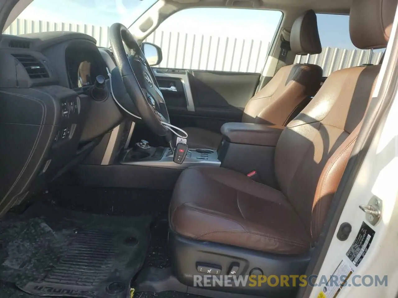 7 fotografías del automóvil dañado JTEKU5JR4N5991460 TOYOTA 4RUNNER 2022
