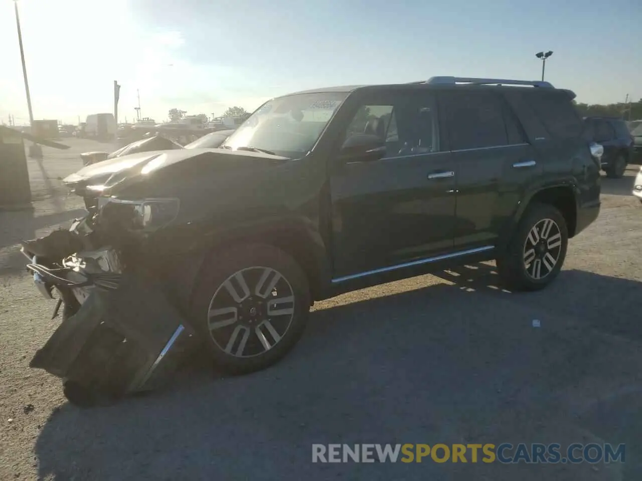 1 fotografías del automóvil dañado JTEKU5JR4N6082032 TOYOTA 4RUNNER 2022