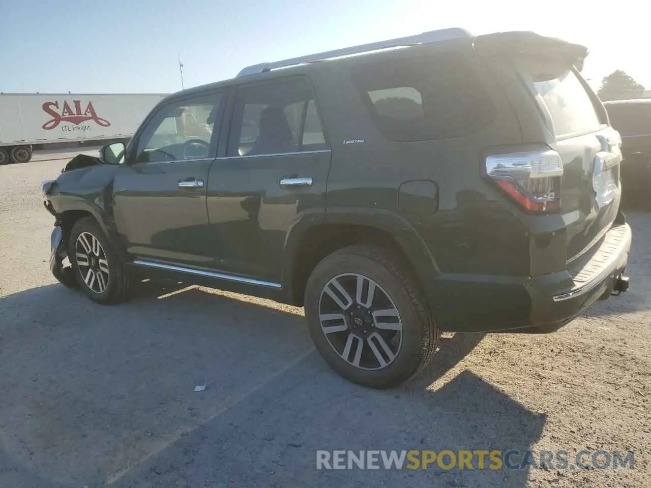 2 fotografías del automóvil dañado JTEKU5JR4N6082032 TOYOTA 4RUNNER 2022