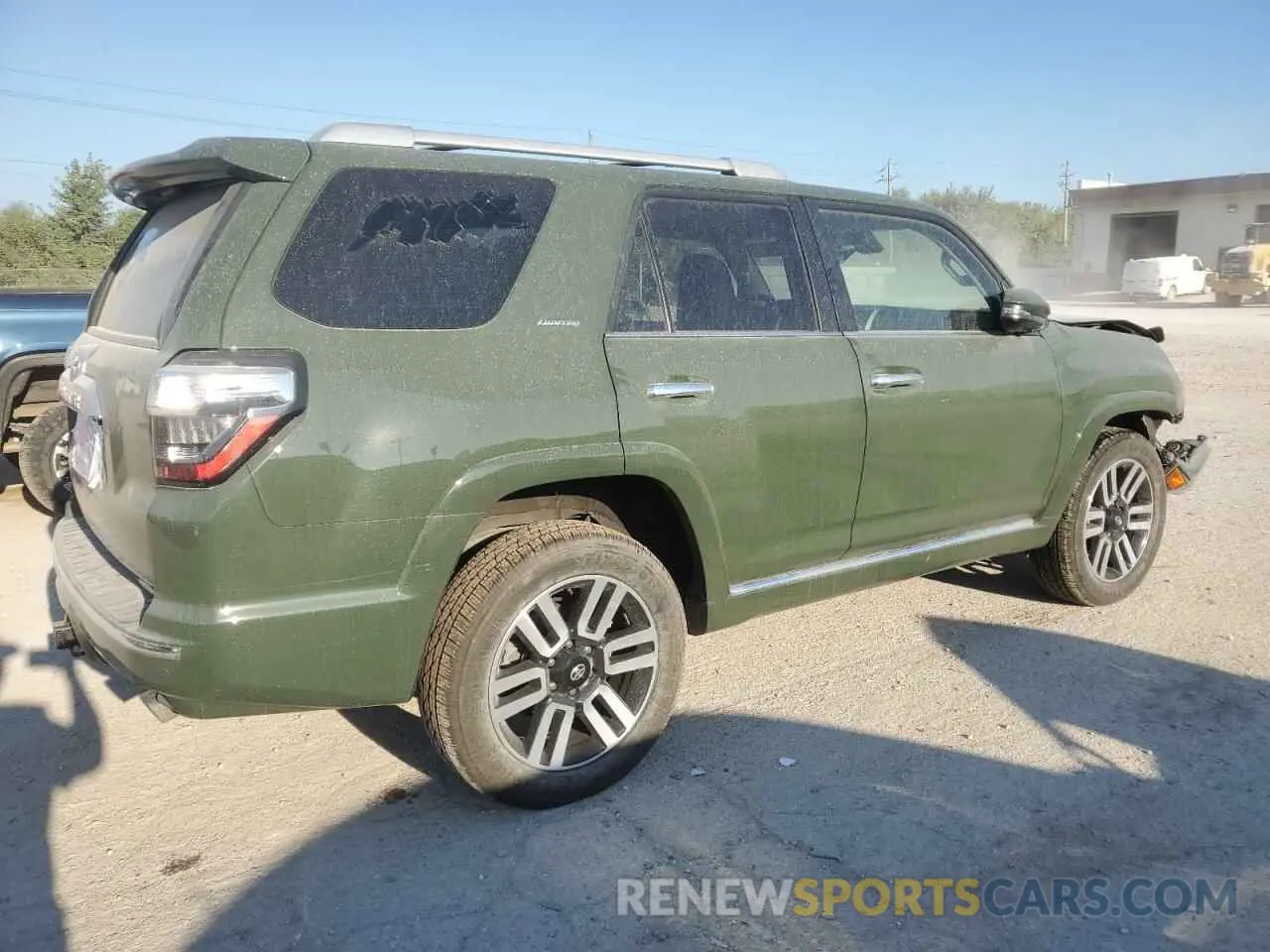 3 fotografías del automóvil dañado JTEKU5JR4N6082032 TOYOTA 4RUNNER 2022
