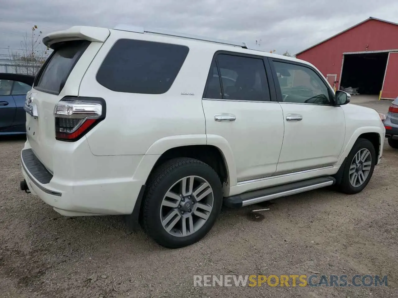 3 fotografías del automóvil dañado JTEKU5JR5N5989457 TOYOTA 4RUNNER 2022