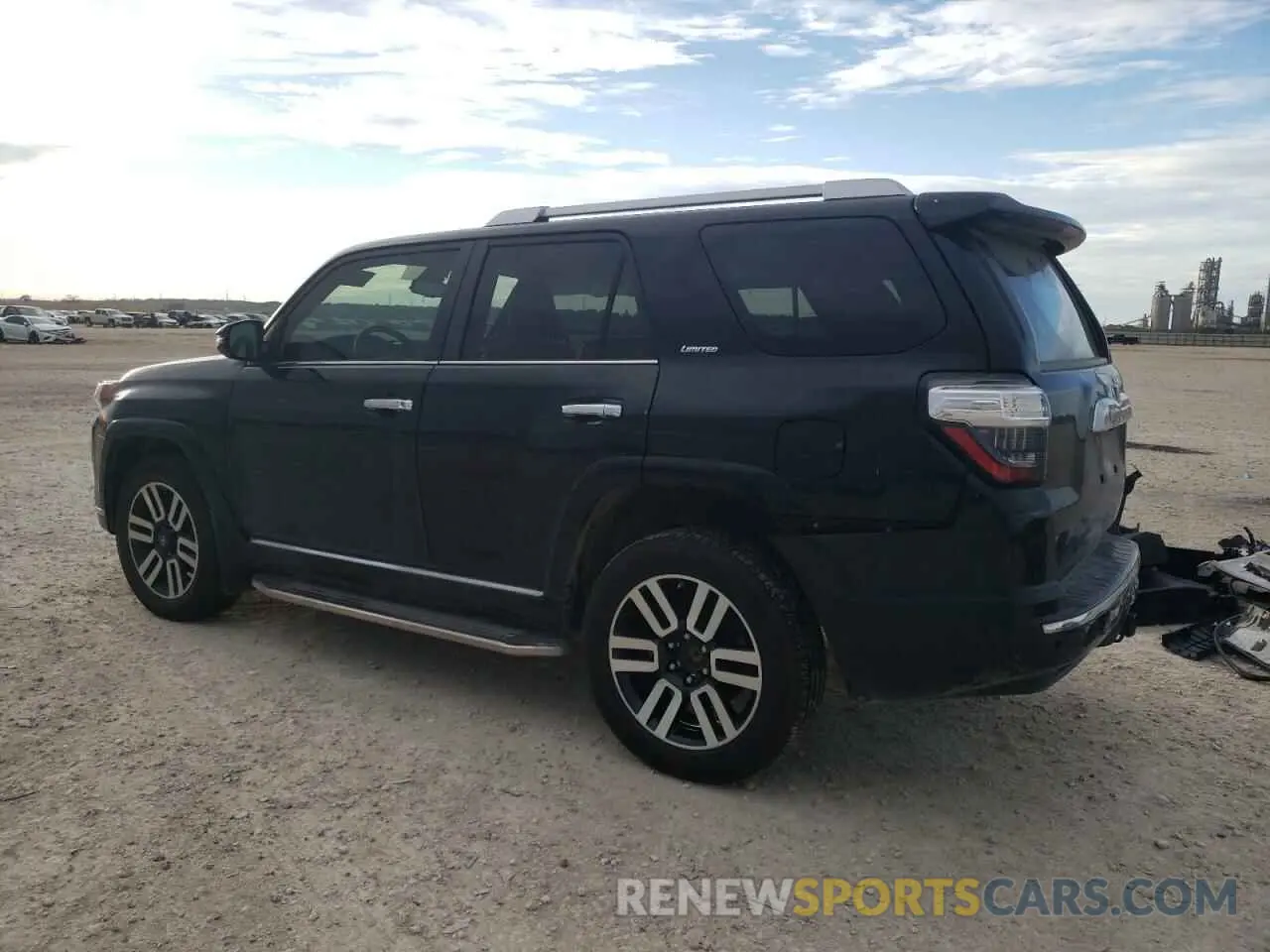 2 fotografías del automóvil dañado JTEKU5JR6N6003220 TOYOTA 4RUNNER 2022
