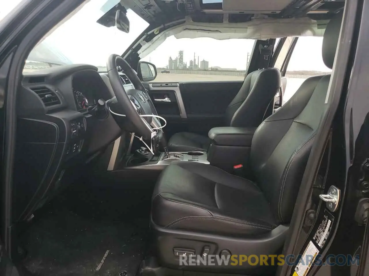 7 fotografías del automóvil dañado JTEKU5JR6N6003220 TOYOTA 4RUNNER 2022
