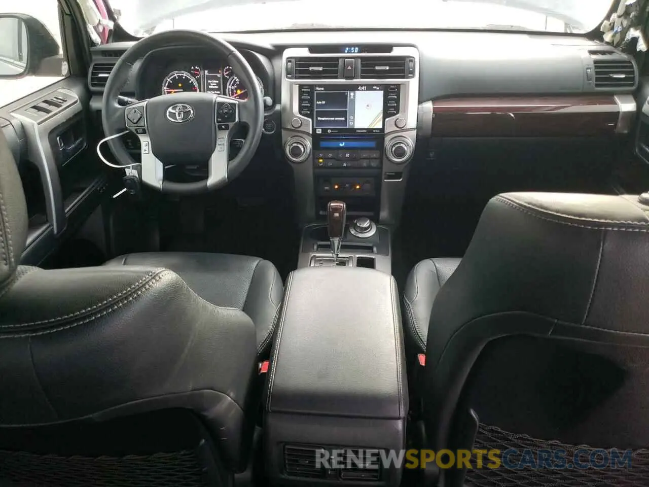 8 fotografías del automóvil dañado JTEKU5JR6N6003220 TOYOTA 4RUNNER 2022