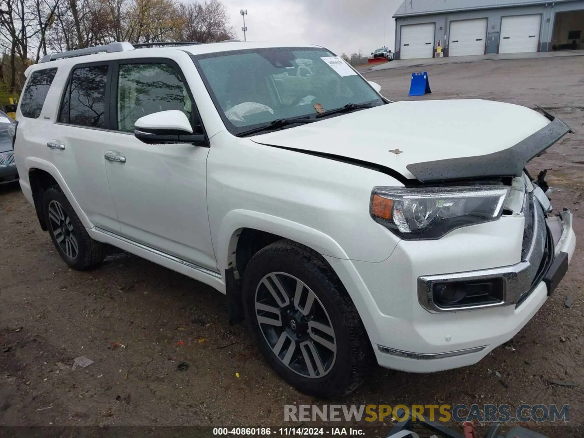 1 fotografías del automóvil dañado JTEKU5JR6N6032412 TOYOTA 4RUNNER 2022
