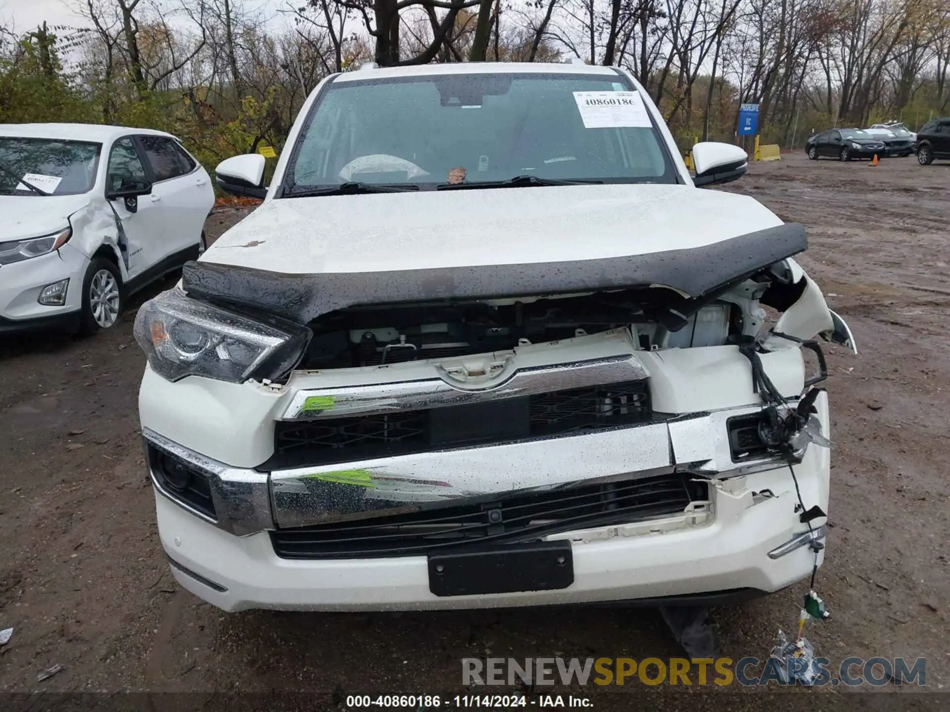 12 fotografías del automóvil dañado JTEKU5JR6N6032412 TOYOTA 4RUNNER 2022