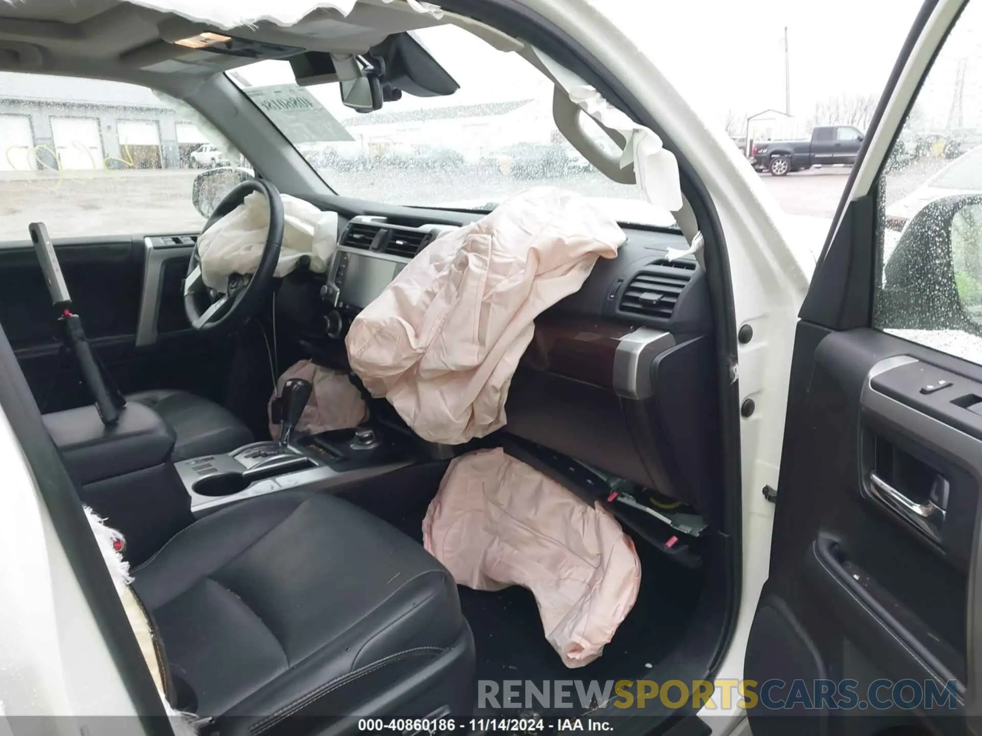 5 fotografías del automóvil dañado JTEKU5JR6N6032412 TOYOTA 4RUNNER 2022