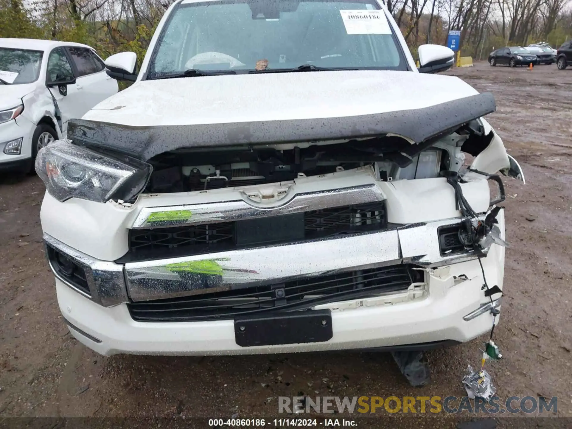 6 fotografías del automóvil dañado JTEKU5JR6N6032412 TOYOTA 4RUNNER 2022