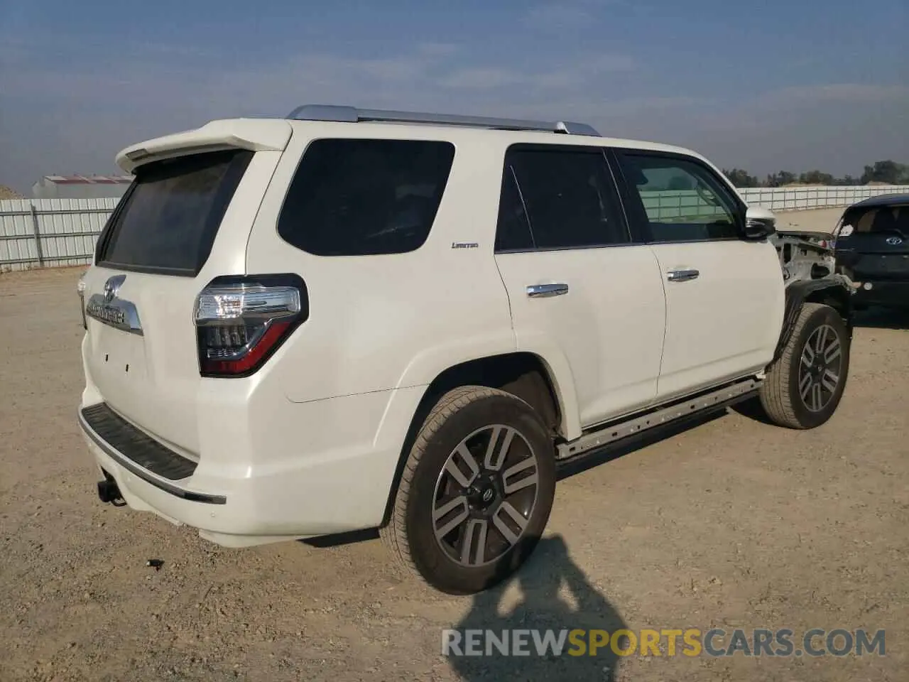 3 fotografías del automóvil dañado JTEKU5JR8N6007818 TOYOTA 4RUNNER 2022