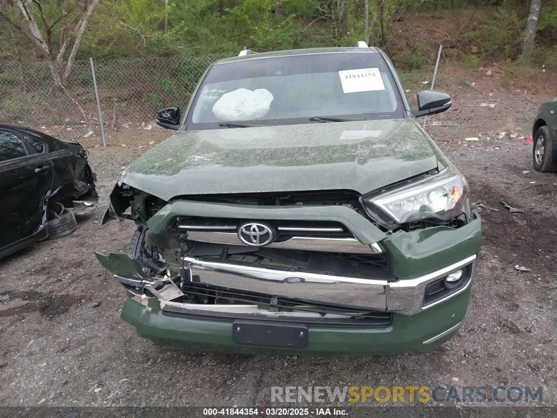 12 fotografías del automóvil dañado JTEKU5JR8N6075567 TOYOTA 4RUNNER 2022