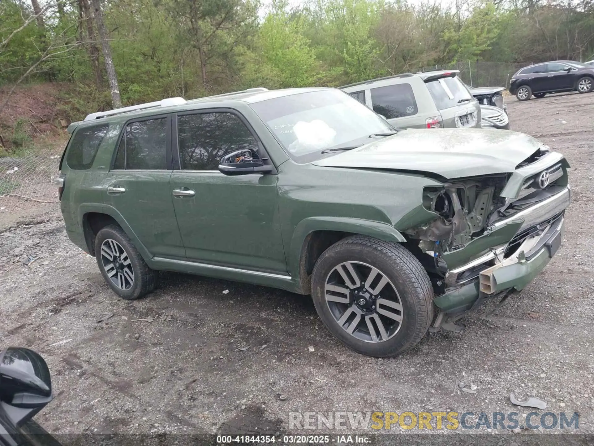 13 fotografías del automóvil dañado JTEKU5JR8N6075567 TOYOTA 4RUNNER 2022