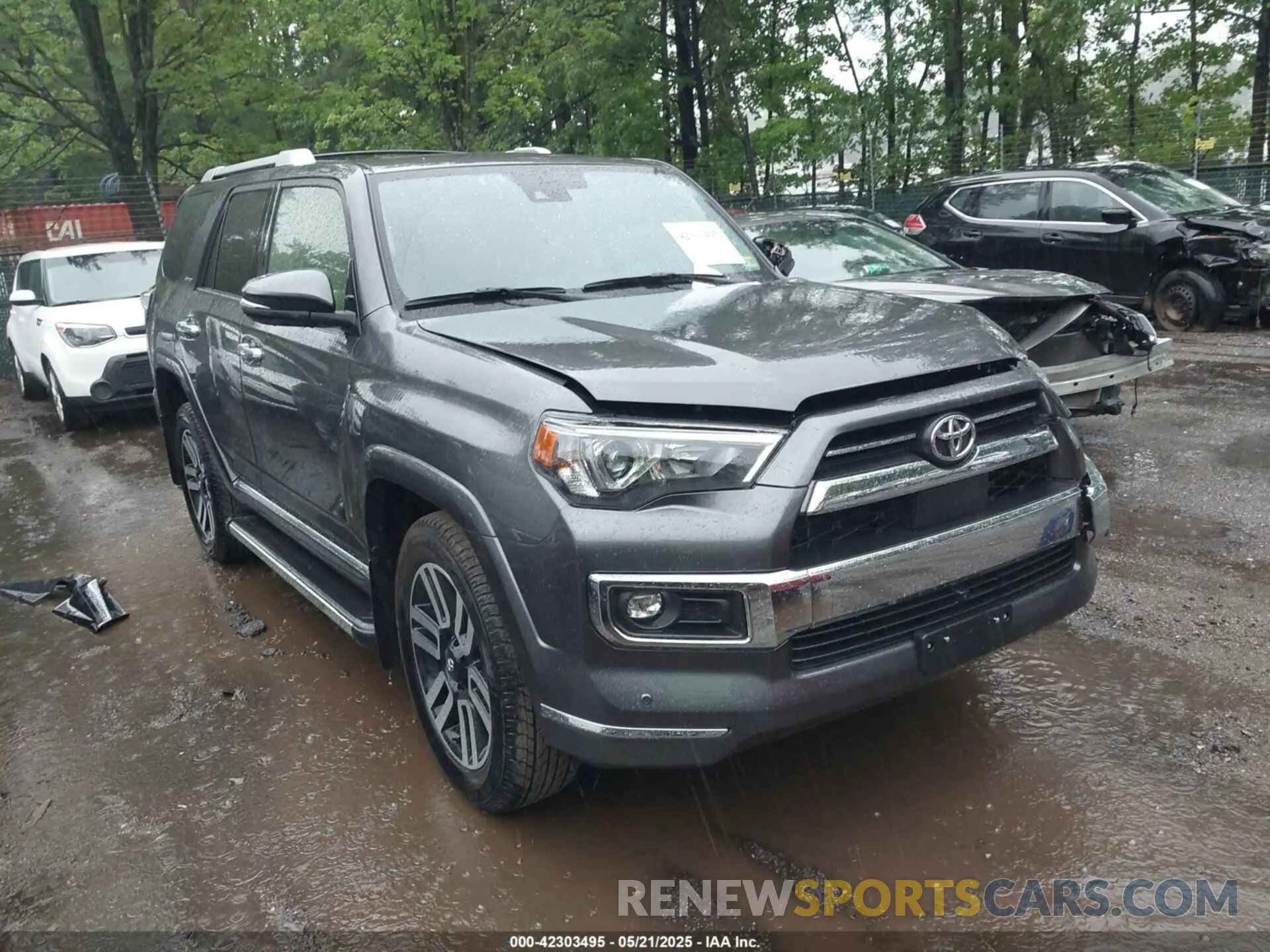 1 fotografías del automóvil dañado JTEKU5JR9N6072872 TOYOTA 4RUNNER 2022