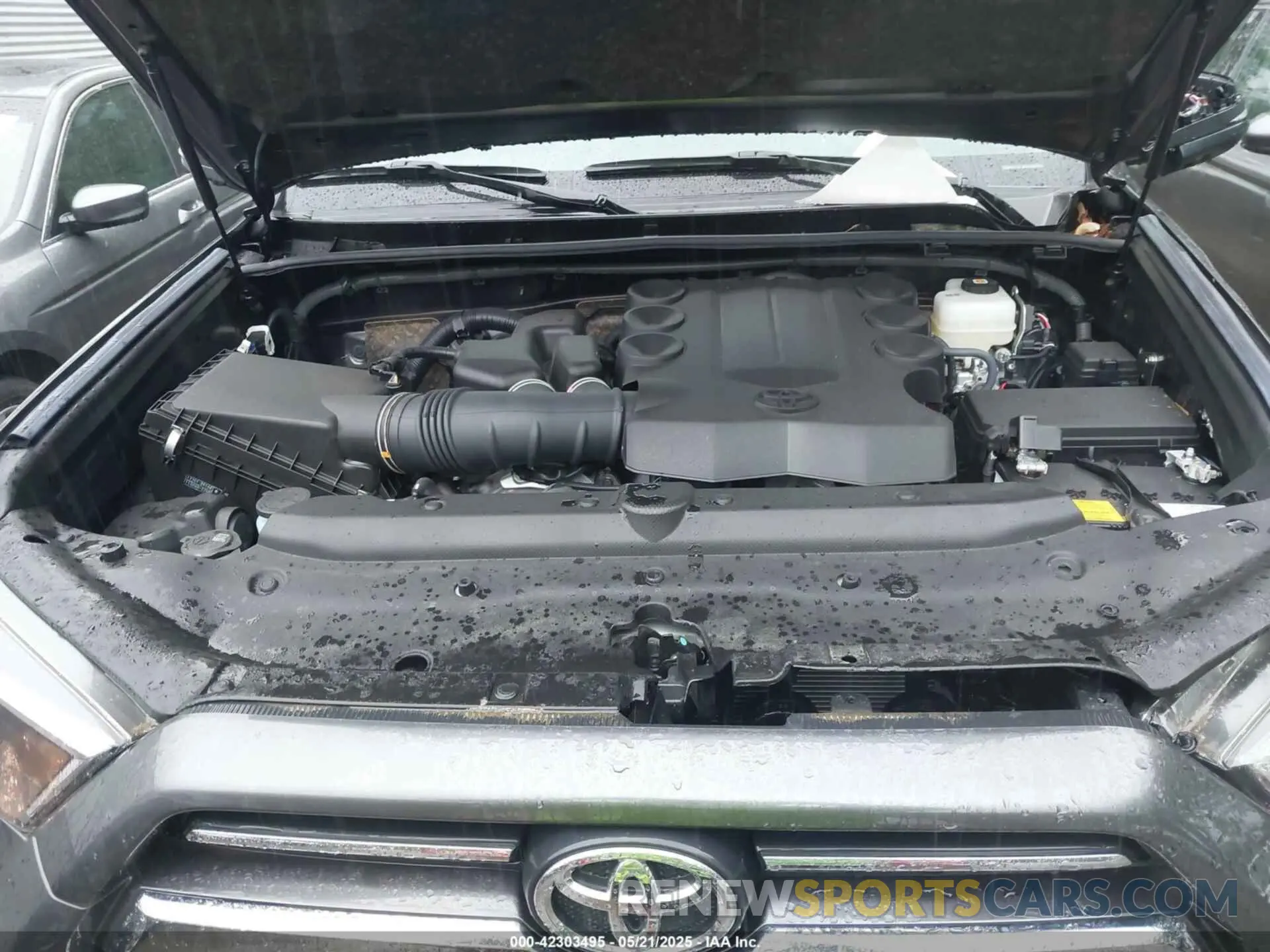 10 fotografías del automóvil dañado JTEKU5JR9N6072872 TOYOTA 4RUNNER 2022