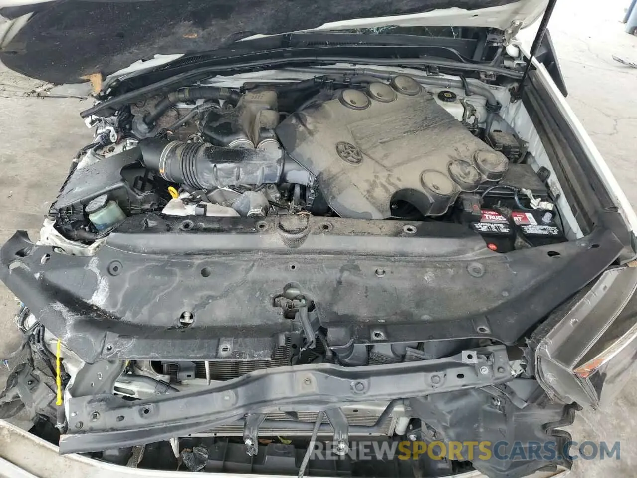 12 fotografías del automóvil dañado JTEKU5JRXN6005410 TOYOTA 4RUNNER 2022