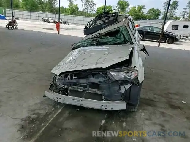 14 fotografías del automóvil dañado JTEKU5JRXN6005410 TOYOTA 4RUNNER 2022