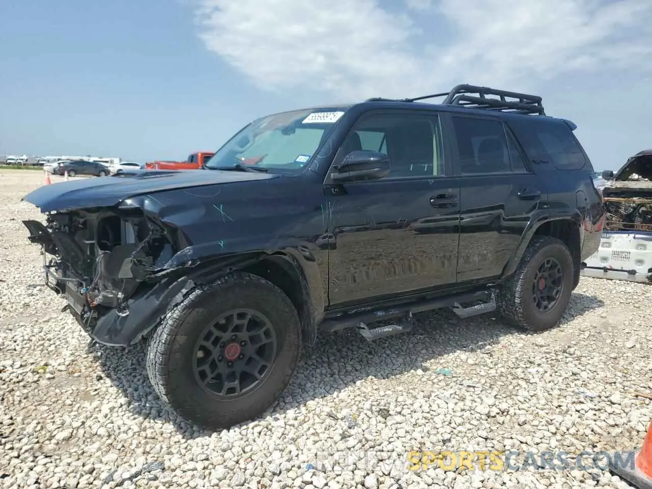 1 fotografías del automóvil dañado JTELU5JR2N6004630 TOYOTA 4RUNNER 2022
