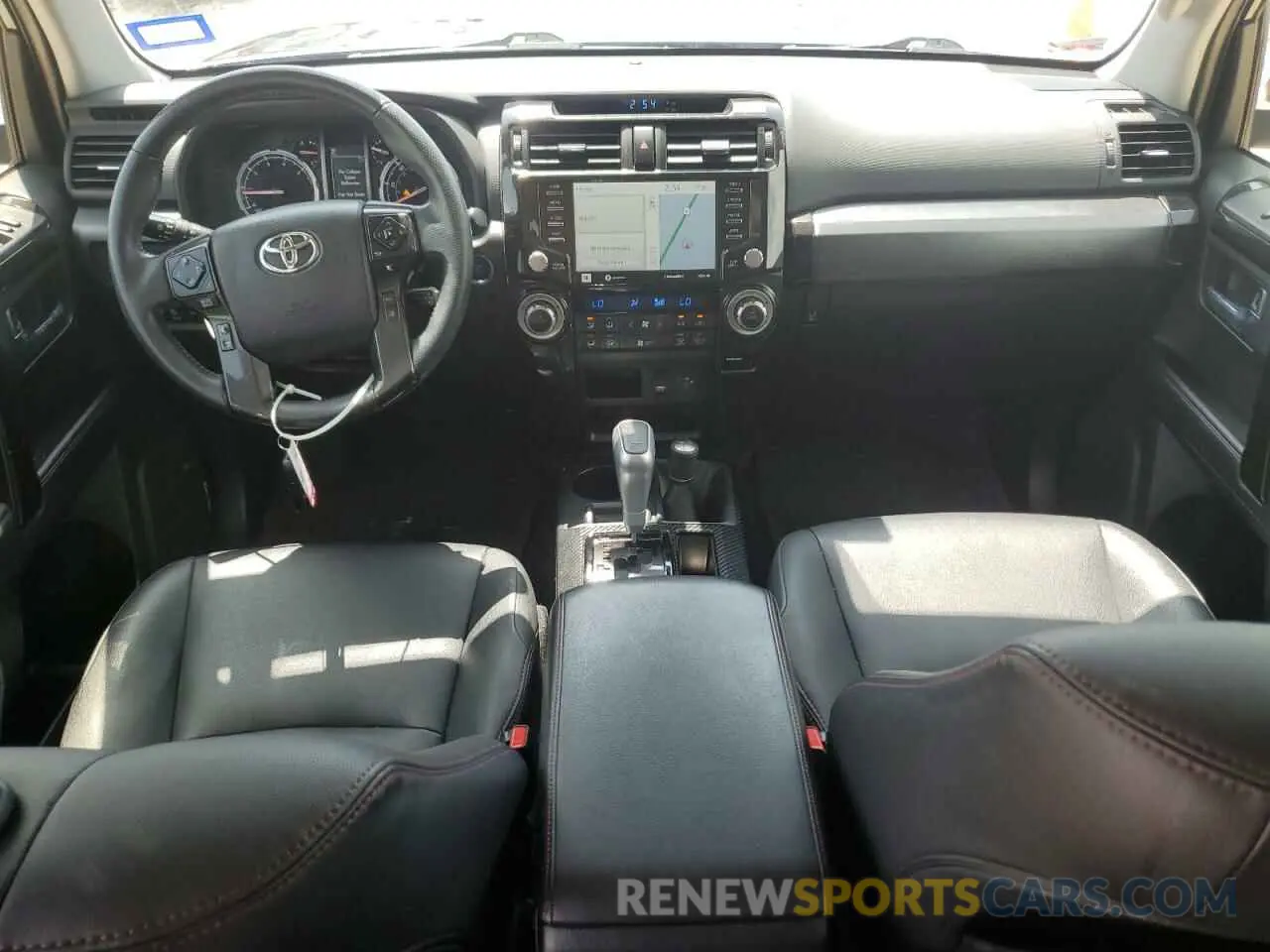 8 fotografías del automóvil dañado JTELU5JR2N6004630 TOYOTA 4RUNNER 2022