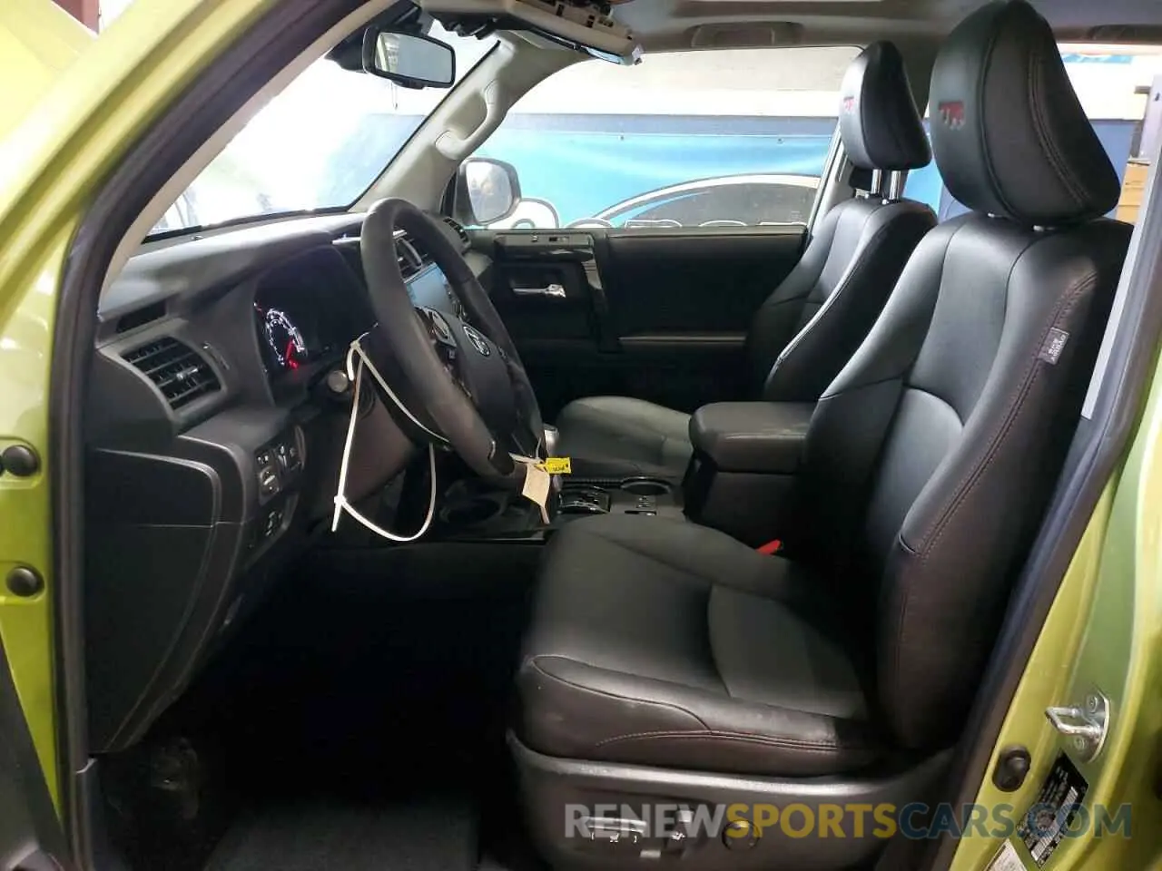 7 fotografías del automóvil dañado JTELU5JR4N6044420 TOYOTA 4RUNNER 2022
