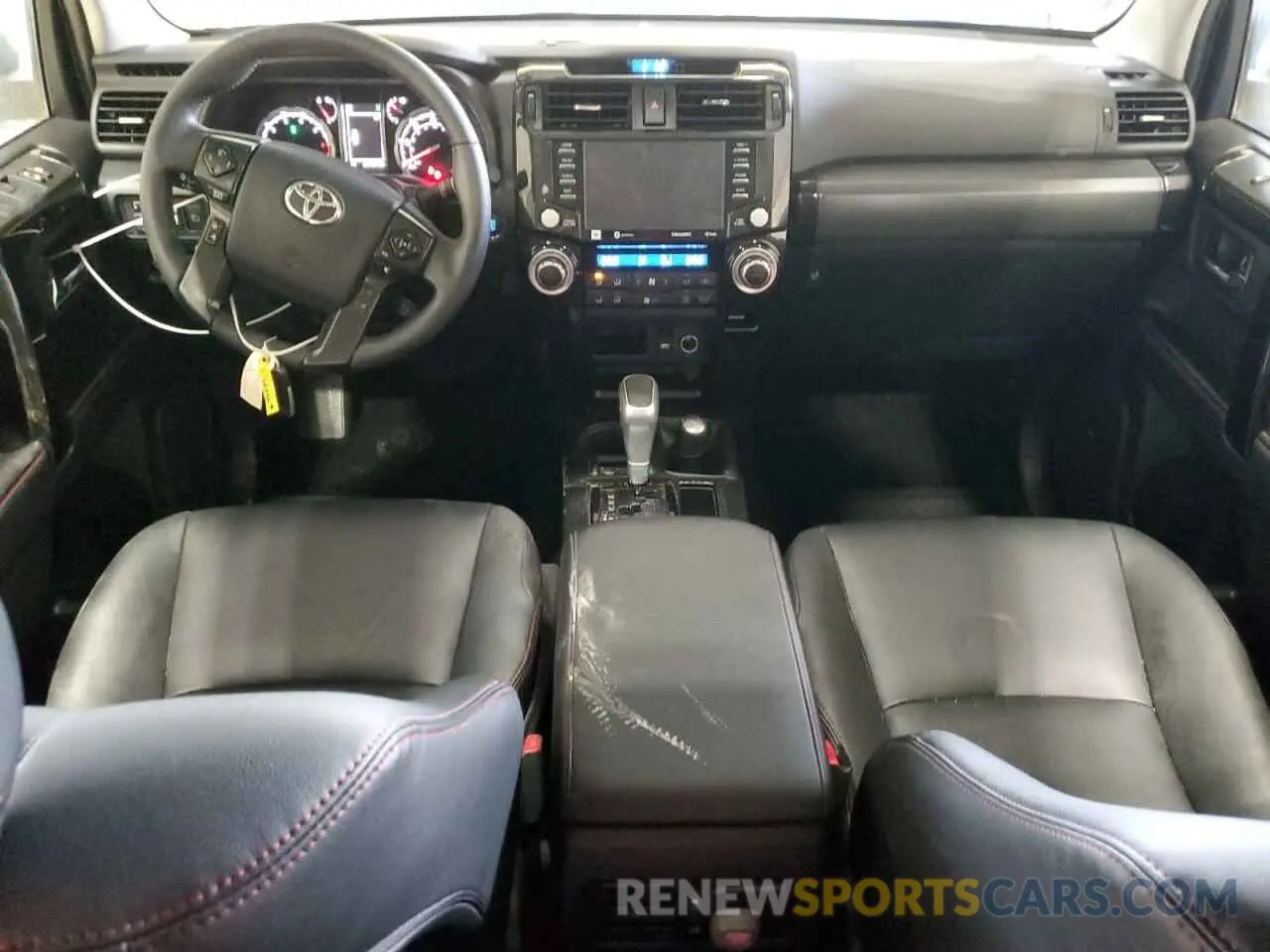 8 fotografías del automóvil dañado JTELU5JR4N6044420 TOYOTA 4RUNNER 2022