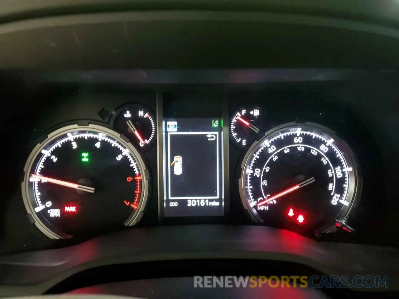 9 fotografías del automóvil dañado JTELU5JR4N6044420 TOYOTA 4RUNNER 2022