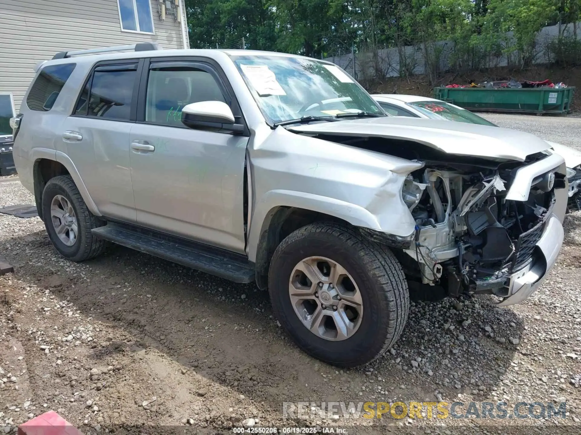 1 fotografías del automóvil dañado JTEMU5JR0N6000953 TOYOTA 4RUNNER 2022