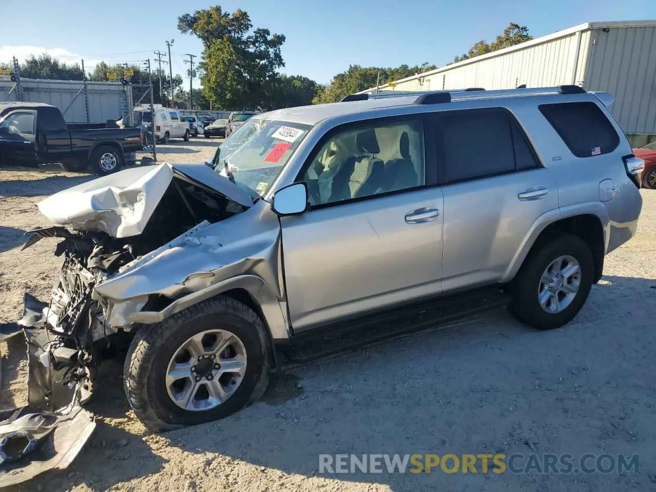 1 fotografías del automóvil dañado JTEMU5JR0N6063230 TOYOTA 4RUNNER 2022