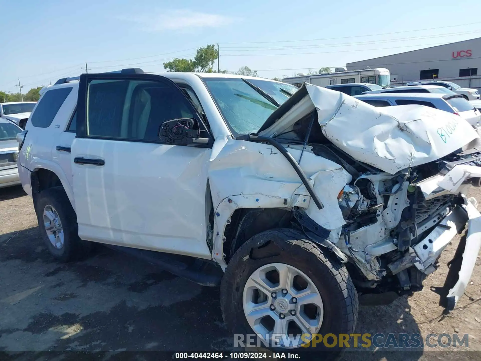 1 fotografías del automóvil dañado JTEMU5JR2N5981616 TOYOTA 4RUNNER 2022