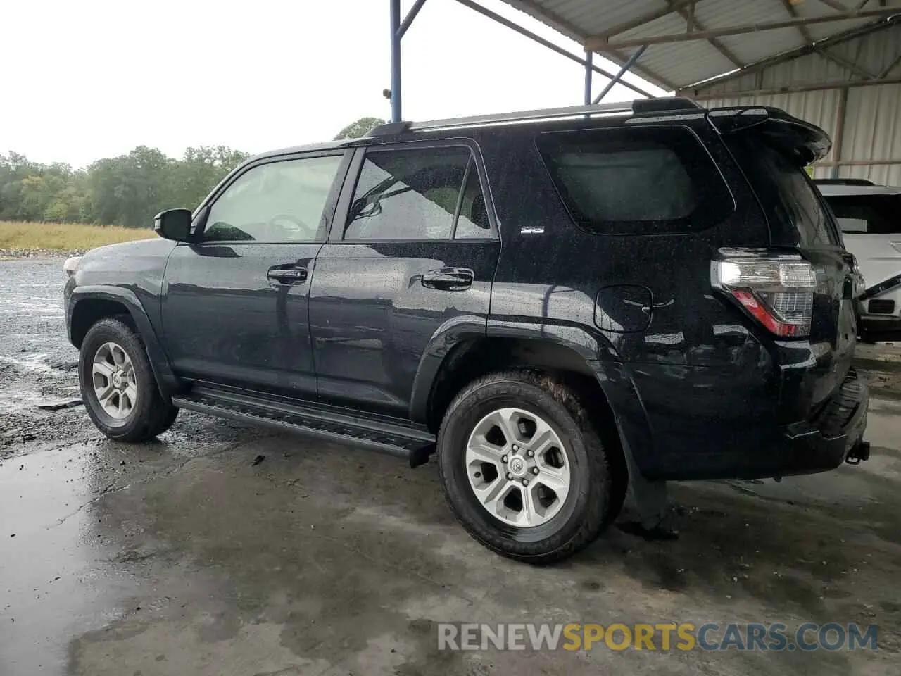 2 fotografías del automóvil dañado JTEMU5JR2N6063228 TOYOTA 4RUNNER 2022