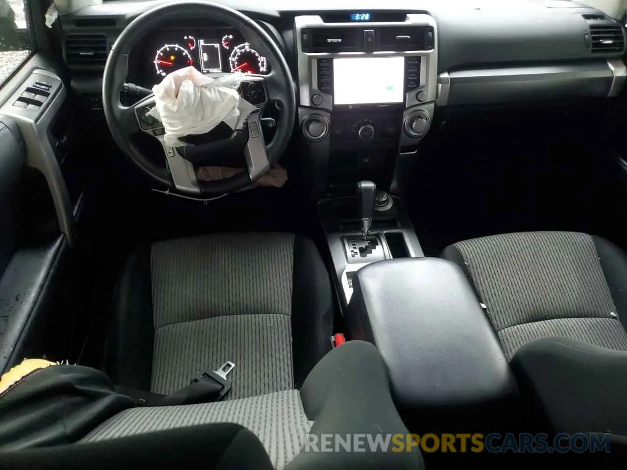 8 fotografías del automóvil dañado JTEMU5JR2N6063228 TOYOTA 4RUNNER 2022