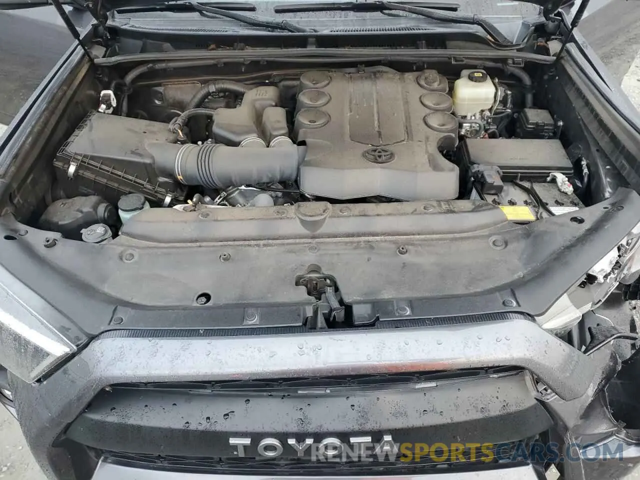 12 fotografías del automóvil dañado JTEMU5JR3N5991989 TOYOTA 4RUNNER 2022