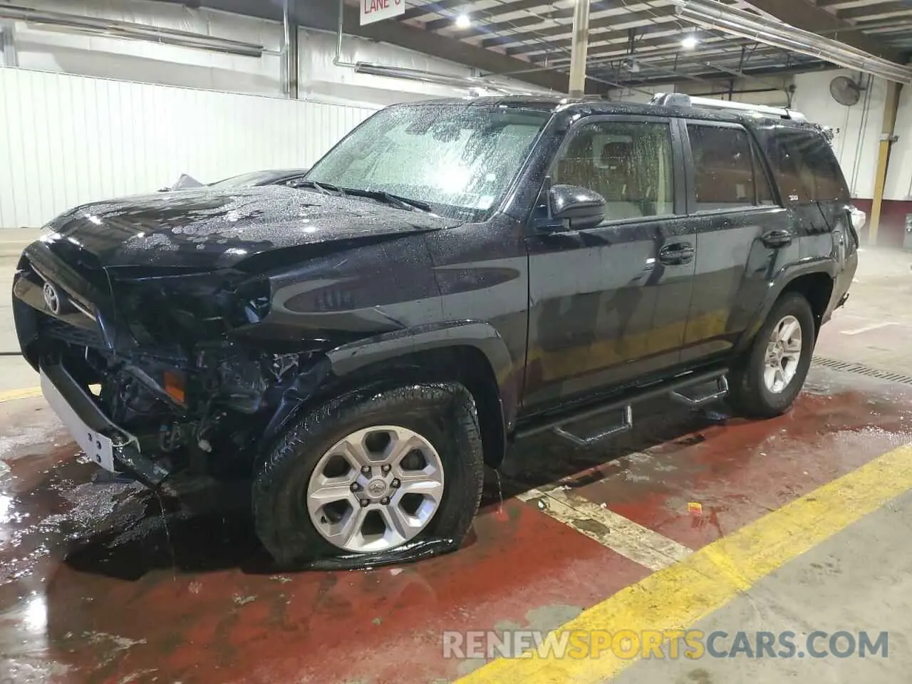 1 fotografías del automóvil dañado JTEMU5JR5N6032104 TOYOTA 4RUNNER 2022