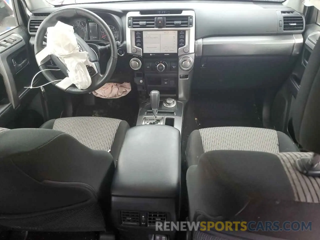 8 fotografías del automóvil dañado JTEMU5JR6N5987936 TOYOTA 4RUNNER 2022