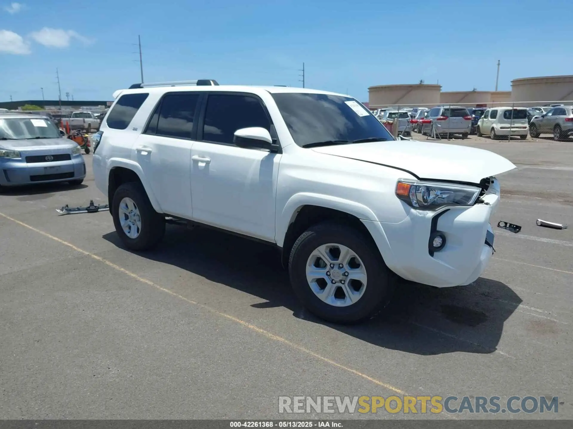 1 fotografías del automóvil dañado JTEMU5JR9N6040321 TOYOTA 4RUNNER 2022